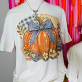 Blue Jean Pumpkin Boujee Tee