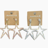 ATG Crystal Star Earrings