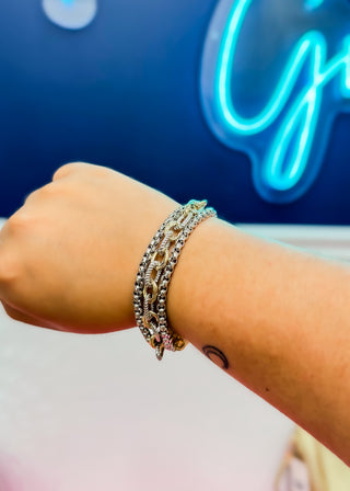 Loxley Triple Strand Bracelet