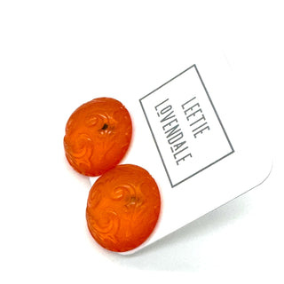 Holly Button Stud Earrings  - PREORDER