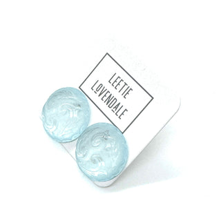 Holly Button Stud Earrings  - PREORDER