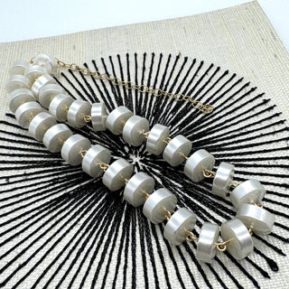 Articulated LustrÃ© Pearl Amelia Necklace  - PREORDER