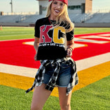 KC Block with Super Bowl Wins by Randi Mahomes