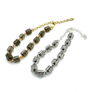 Black Glitterati Betsy Bracelet  - PREORDER