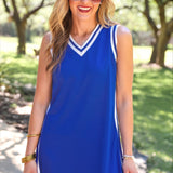 PREORDER- Sideline Tunic Biker Set- Blue