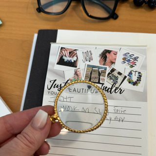 Vintage Magnifier Monacle Chain Necklace  - PREORDER