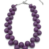 Purple Berry Pop Necklace