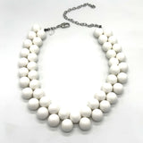 White Berry Pop Necklace