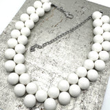 White Berry Pop Necklace