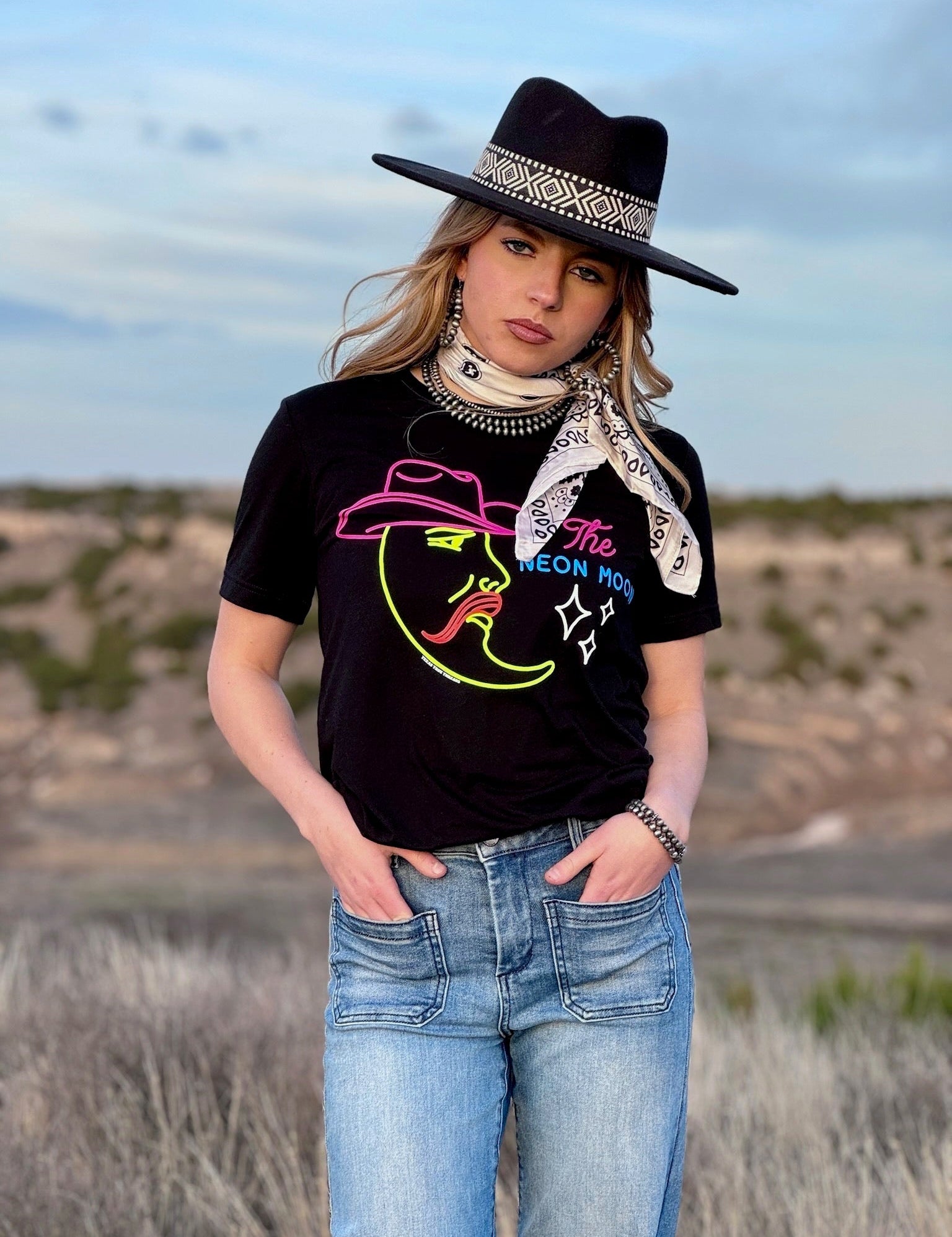 Neon Moon Tee