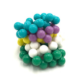 Chunky Button Berry Stackable Stretch Bracelet