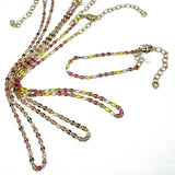 Letâ€™s Mingle Enamel Chain Necklace - 3 colors!