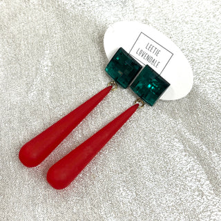 Shine On Statement Teardrop Earrings  - PREORDER