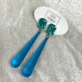 Shine On Statement Teardrop Earrings  - PREORDER