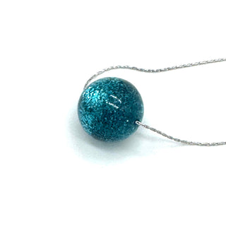 Glitter Ball Slide Necklace  - PREORDER
