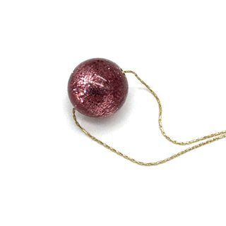Glitter Ball Slide Necklace  - PREORDER
