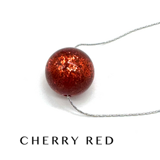 Glitter Ball Slide Necklace  - PREORDER