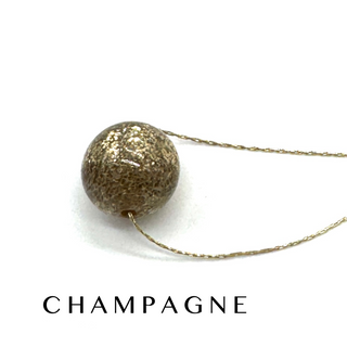 Glitter Ball Slide Necklace  - PREORDER