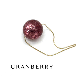 Glitter Ball Slide Necklace  - PREORDER