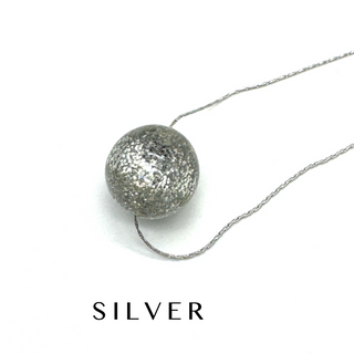 Glitter Ball Slide Necklace  - PREORDER