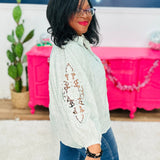 Yacht Exposure Top - Lt Sage* LAST ONES FINAL SALE *