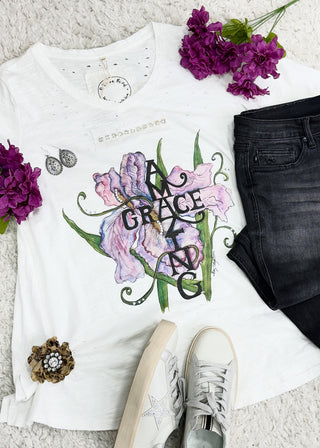 Amazing Grace Tattered TEE