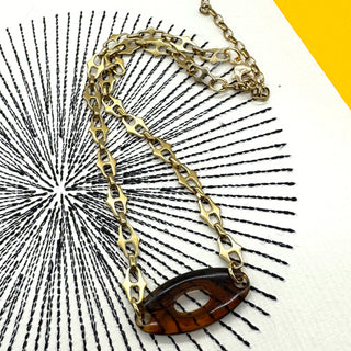 Tortoise Link Necklace  - PREORDER