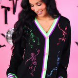 PREORDER- Party Skeletons Cardigan