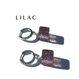 GlitterBox Huggie Drop Earrings  - PREORDER