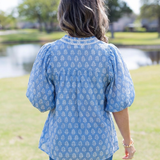 Baby Blue Bliss Top