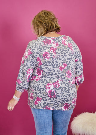 Garden Gone Wild Top PLUS ONLY  - FINAL SALE