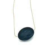 Laurel Leaf Slide Bead Necklace