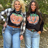 Callie Ann Stelter Thankful Pumpkin Crew Tee & Sweatshirt