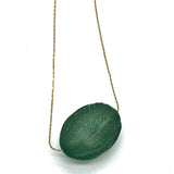 Laurel Leaf Slide Bead Necklace