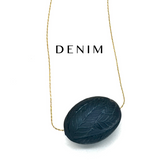 Laurel Leaf Slide Bead Necklace