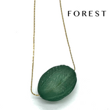 Laurel Leaf Slide Bead Necklace