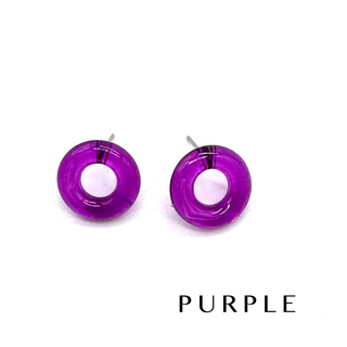 Mini Donut Stud Earrings - DoorBusters!  - PREORDER
