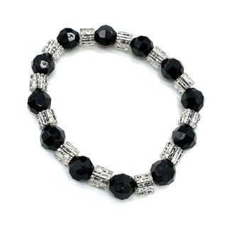 Glitterati Sleek & Faceted Stretch Bracelet  - PREORDER
