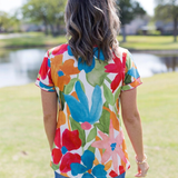 Watercolor Garden Top