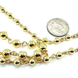 Golden Vintage Vacuum Plated Amelia Necklace