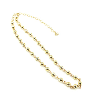 Golden Vintage Vacuum Plated Amelia Necklace