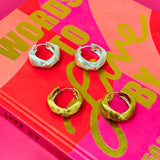 Juliet Huggie Hoop Earrings - 2 Colors