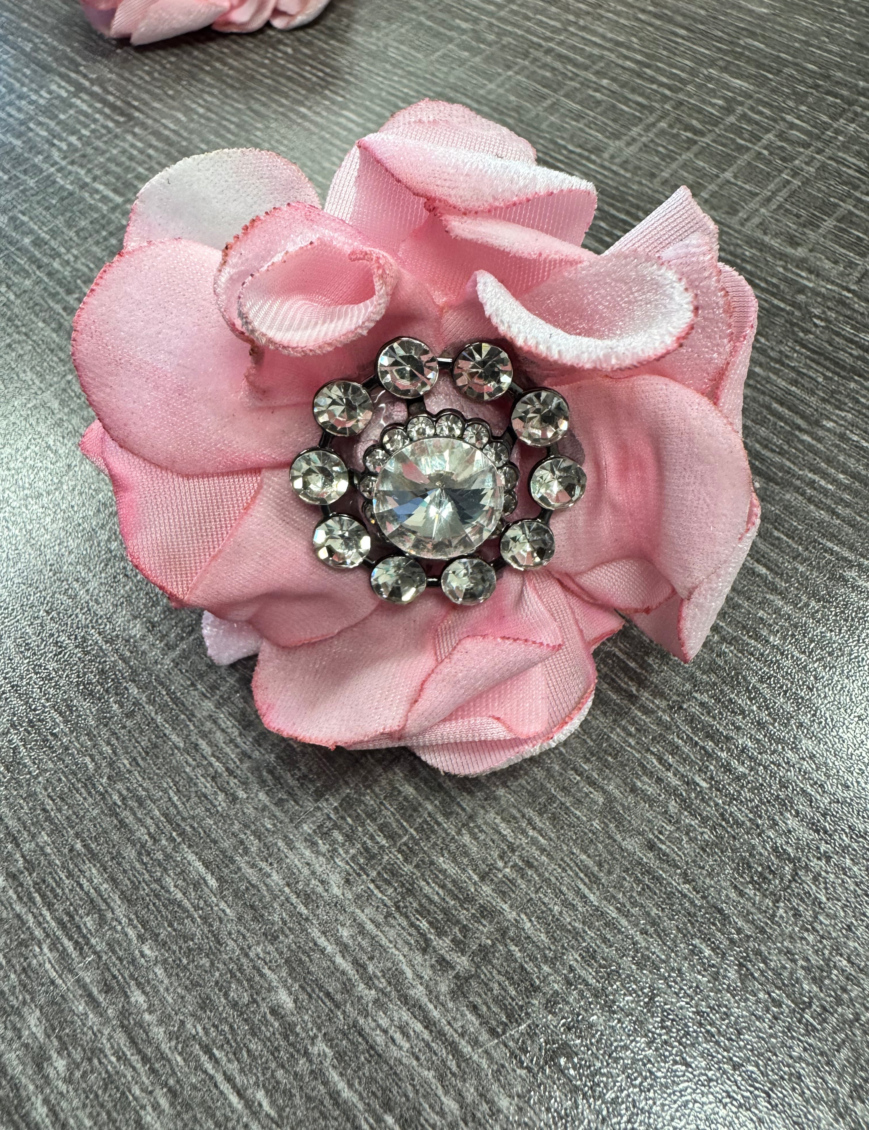 Flower/Bling Shirt Slide - All Colors - RESTOCK!