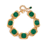 Rachel Emerald Bracelet