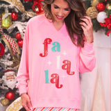 PREORDER- Fa La La French Terry Pullover