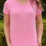 PREORDER- Jess Lea Basic Tee- Light Pink