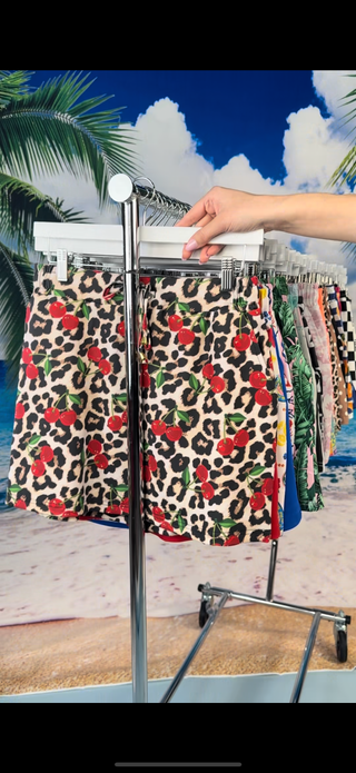Cherries Gone Wild Skort - PREORDER