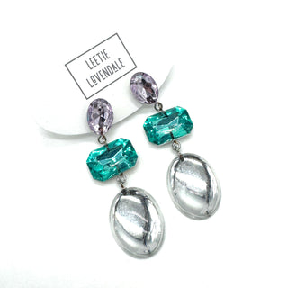 Lunar Flash Prism Shine On Earrings  - PREORDER