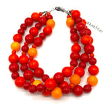 Red Hot Morgan Necklace