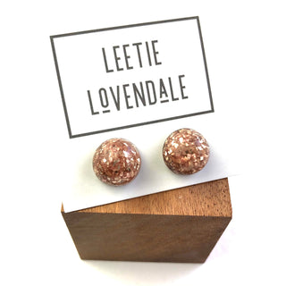 peuse glitter earrings